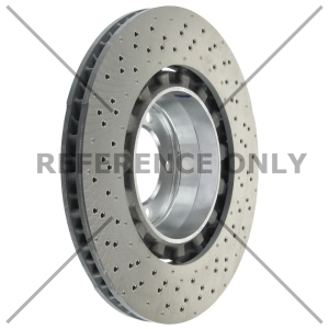 Centric Premium™ OE Style Drilled Brake Rotor for 2018 Porsche 911 - 128.37093