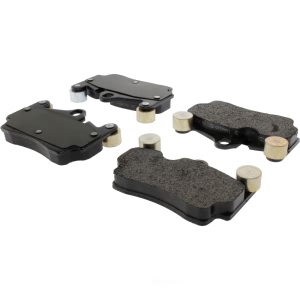 Centric Posi Quiet™ Extended Wear Semi-Metallic Rear Disc Brake Pads for 2010 Porsche Cayenne - 106.09780