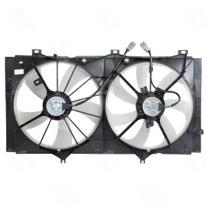 Four Seasons Dual Radiator And Condenser Fan Assembly for 2012 Toyota Venza - 76265