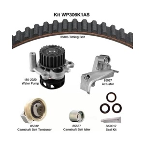 Dayco Timing Belt Kit With Water Pump for 2005 Audi A4 Quattro - WP306K1AS