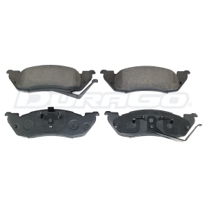 DuraGo Ceramic Front Disc Brake Pads for Dodge Dakota - BP529AC