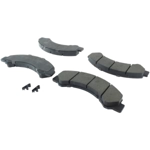 Centric Posi Quiet™ Semi-Metallic Brake Pads With Hardware for Isuzu - 104.08250