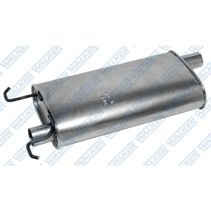 Walker Soundfx Passenger Side Aluminized Steel Oval Direct Fit Exhaust Muffler for Lincoln Town Car - 18190
