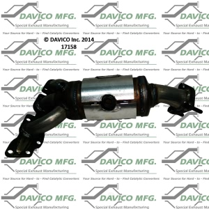 Davico Exhaust Manifold with Integrated Catalytic Converter for 2006 Suzuki Verona - 17158