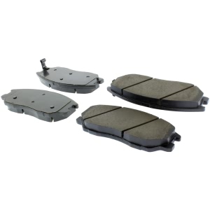 Centric Posi Quiet™ Ceramic Front Disc Brake Pads for 2005 Kia Amanti - 105.10130