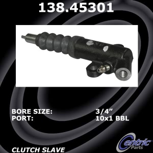 Centric Premium Clutch Slave Cylinder for 1987 Mazda B2600 - 138.45301