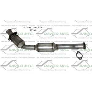 Davico Direct Fit Catalytic Converter and Pipe Assembly for 2010 Mercury Grand Marquis - 19531
