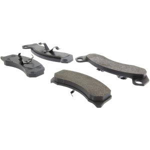 Centric Posi Quiet™ Semi-Metallic Front Disc Brake Pads for 1986 Lincoln Town Car - 104.02000