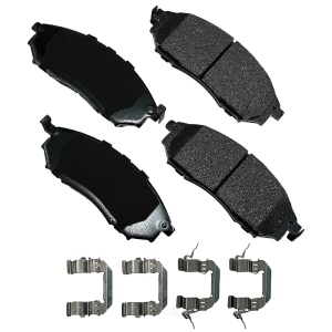 Akebono Performance™ Ultra-Premium Ceramic Front Brake Pads for 2016 Infiniti QX70 - ASP888A
