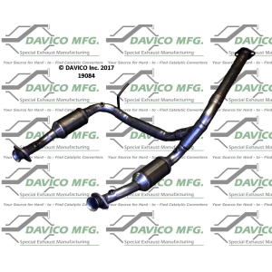 Davico Direct Fit Catalytic Converter and Pipe Assembly for 2005 Ford Explorer - 19084