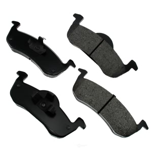Akebono Pro-ACT™ Ultra-Premium Ceramic Rear Disc Brake Pads for 2010 Ford Expedition - ACT1279