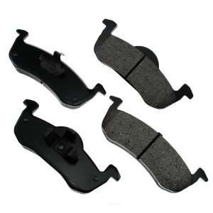 Akebono Pro-ACT™ Ultra-Premium Ceramic Rear Disc Brake Pads for 2010 Lincoln Navigator - ACT1279