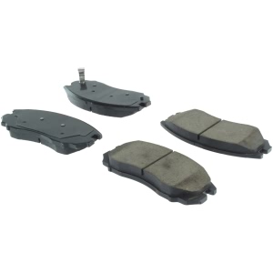 Centric Posi Quiet™ Ceramic Front Disc Brake Pads for 2005 Hyundai Tiburon - 105.11040