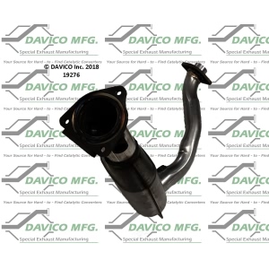 Davico Direct Fit Catalytic Converter for 2003 Ford Escape - 19276