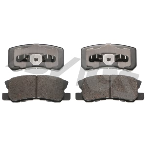 Advics Ultra-Premium™ Ceramic Rear Disc Brake Pads for 2007 Chrysler Sebring - AD0868