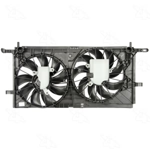 Four Seasons Dual Radiator And Condenser Fan Assembly for 2003 Oldsmobile Silhouette - 75365