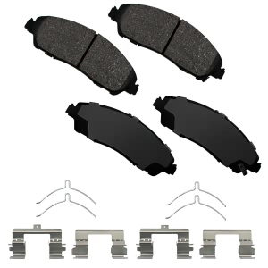 Akebono Pro-ACT™ Ultra-Premium Ceramic Front Disc Brake Pads for 2009 Honda Pilot - ACT1280