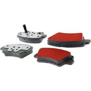 Centric Posi Quiet Pro™ Ceramic Rear Disc Brake Pads for Kia Amanti - 500.13130