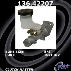 Centric Premium™ Clutch Master Cylinder for 1996 Nissan 300ZX - 136.42207