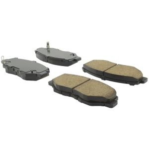 Centric Posi Quiet™ Ceramic Front Disc Brake Pads for 2011 Honda Accord - 105.09140