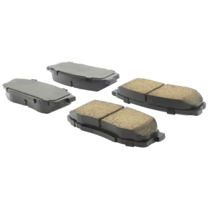 Centric Posi Quiet™ Ceramic Rear Disc Brake Pads for 2011 Toyota Land Cruiser - 105.13040