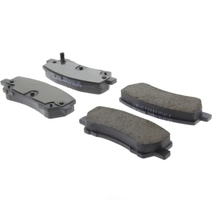 Centric Posi Quiet™ Ceramic Rear Disc Brake Pads for 2020 Ford Mustang - 105.17931