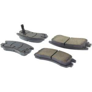 Centric Posi Quiet™ Ceramic Rear Disc Brake Pads for 1999 Oldsmobile Intrigue - 105.06980