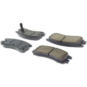 Centric Posi Quiet™ Ceramic Rear Disc Brake Pads for 2000 Chevrolet Impala - 105.06980