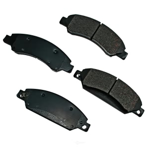 Akebono Performance™ Ultra-Premium Ceramic Front Brake Pads for 2007 Cadillac Escalade EXT - ASP1092