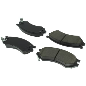 Centric Posi Quiet™ Semi-Metallic Front Disc Brake Pads for 2002 Saturn SL - 104.05070