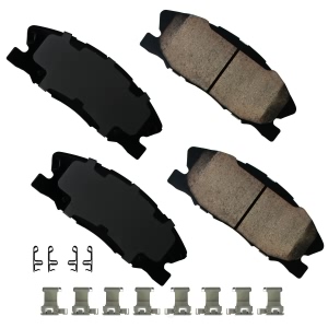 Akebono Performance™ Ultra-Premium Ceramic Front Brake Pads for Dodge Charger - ASP1767