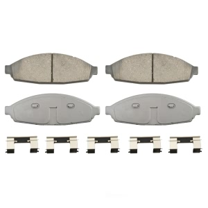 Wagner Thermoquiet Ceramic Front Disc Brake Pads for 2005 Ford Crown Victoria - QC931