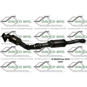 Davico Direct Fit Catalytic Converter and Pipe Assembly for Audi S4 - 18367