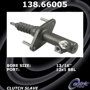 Centric Premium Clutch Slave Cylinder for 1990 GMC S15 Jimmy - 138.66005