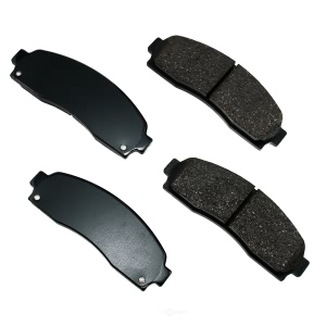 Akebono Pro-ACT™ Ultra-Premium Ceramic Front Disc Brake Pads for 2004 Mercury Mountaineer - ACT833