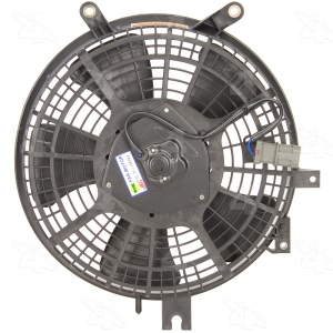 Four Seasons Left A C Condenser Fan Assembly for 1998 Chevrolet Metro - 75529