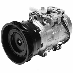 Denso Remanufactured A/C Compressor with Clutch for 1986 Toyota Celica - 471-0213