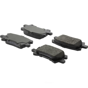 Centric Posi Quiet™ Extended Wear Semi-Metallic Rear Disc Brake Pads for 2006 Toyota Highlander - 106.09960