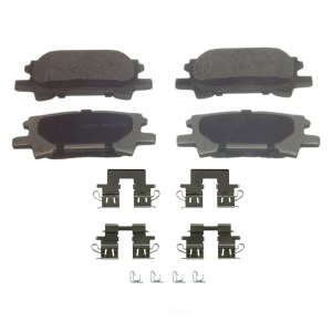 Wagner Thermoquiet Ceramic Rear Disc Brake Pads for 2007 Toyota Highlander - PD996