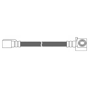 Centric Rear Driver Side Lower Brake Hose for 2013 Ford F-350 Super Duty - 150.65486