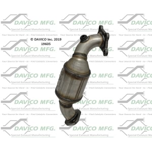 Davico Direct Fit Catalytic Converter for 2015 Cadillac XTS - 19605