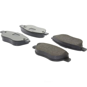 Centric Premium Semi-Metallic Front Disc Brake Pads for Fiat 500 - 300.16181