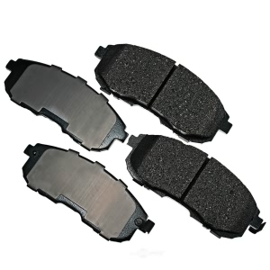 Akebono Pro-ACT™ Ultra-Premium Ceramic Front Disc Brake Pads for 2000 Infiniti I30 - ACT526