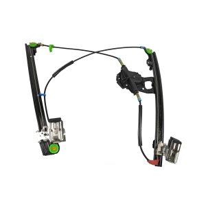 VAICO Front Passenger Side Power Window Regulator without Motor for 1998 Volkswagen Jetta - V10-6117