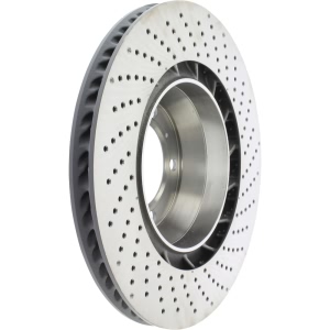 Centric Premium™ OE Style Drilled Brake Rotor for 2012 Porsche Panamera - 128.37054