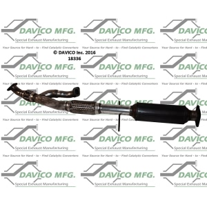Davico Direct Fit Catalytic Converter and Pipe Assembly for 2004 Kia Optima - 18336