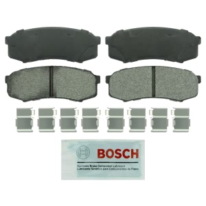 Bosch Blue™ Semi-Metallic Rear Disc Brake Pads for 1996 Toyota Land Cruiser - BE606H