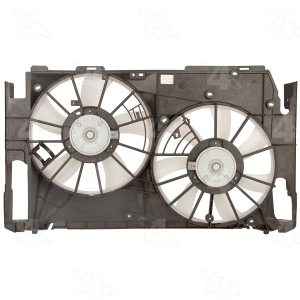 Four Seasons Dual Radiator And Condenser Fan Assembly for 2007 Toyota RAV4 - 75653