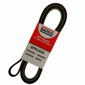 BANDO Rib Ace™ V-Ribbed OEM Quality Serpentine Belt for 1995 GMC Sonoma - 6PK2425