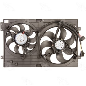 Four Seasons Dual Radiator And Condenser Fan Assembly for 2004 Audi TT - 75612